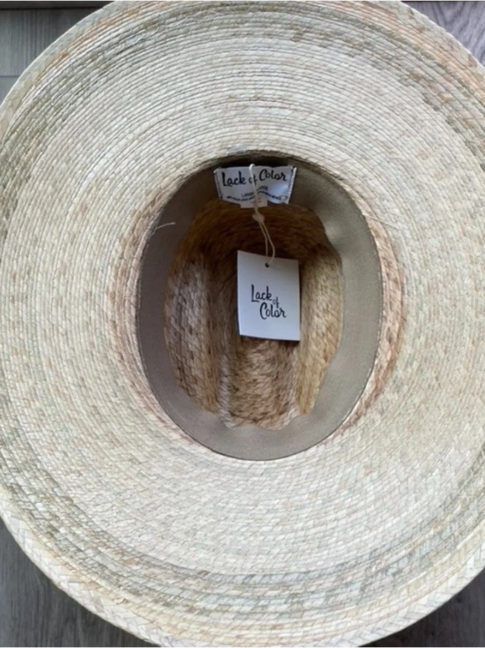 ❤️… LACK OF COLOR WESTERN WIDE PALMA SUMMER HAT LARGE
